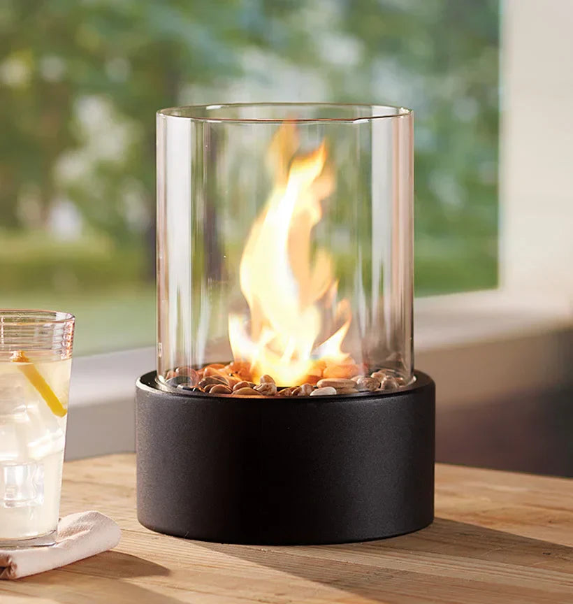 Luna Stijlvolle Bio-Ethanol Tafelkachel - Warmte En Sfeer