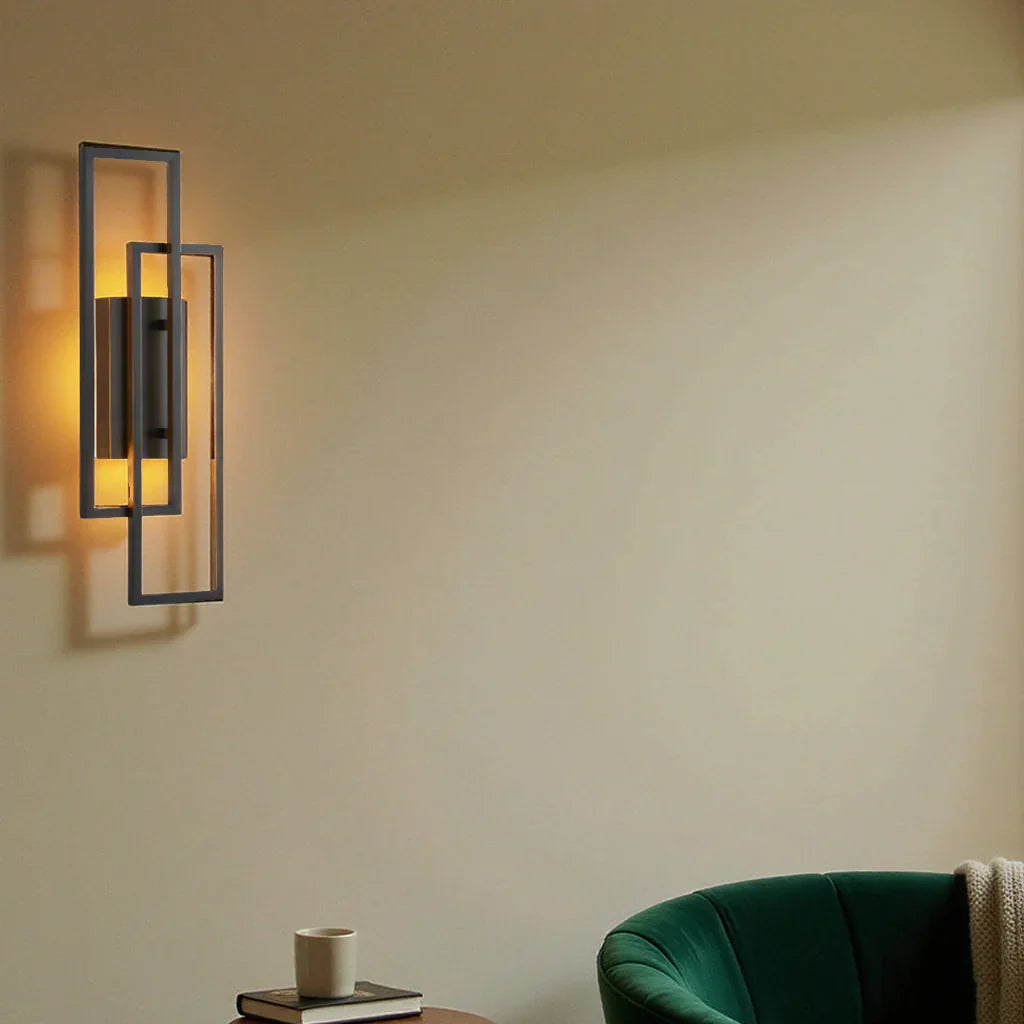 Ocireon - Rechthoekige Geometrische LED Wandlamp