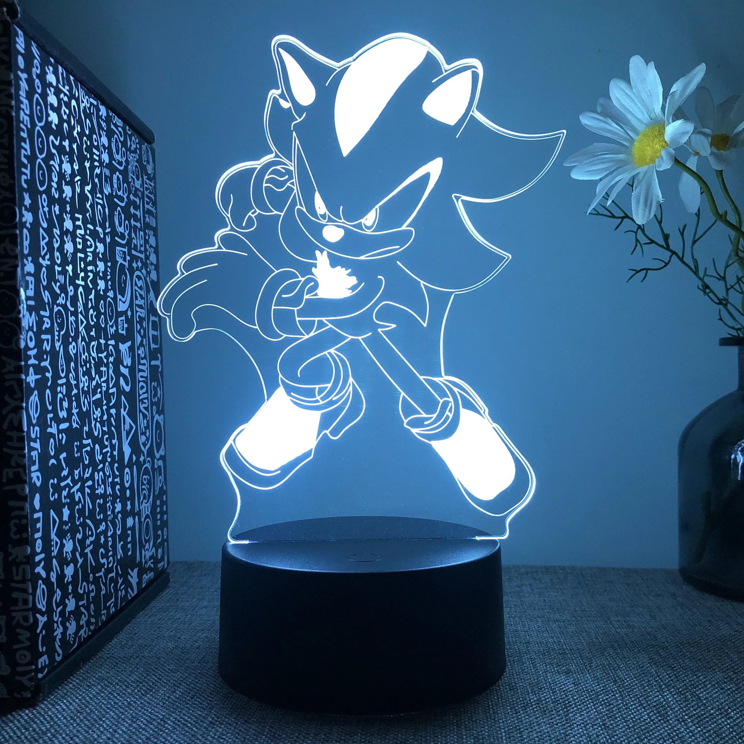 Sonic LED Lamp - Speelse Verlichting Voor Gamers