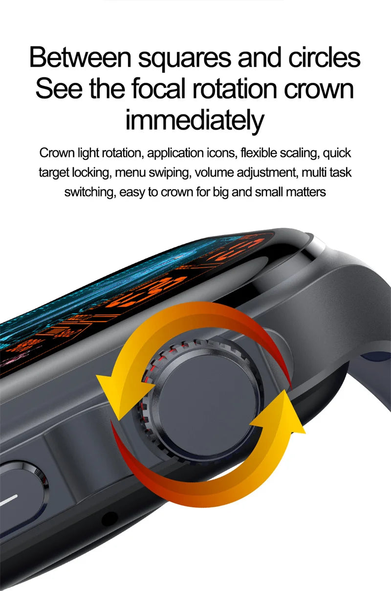 Amoled Smart Watch ET585 Men ECG Blood Compositoin Health Monitoring Bluetooth Call Women Sports Fitness Tracker Smartwatch