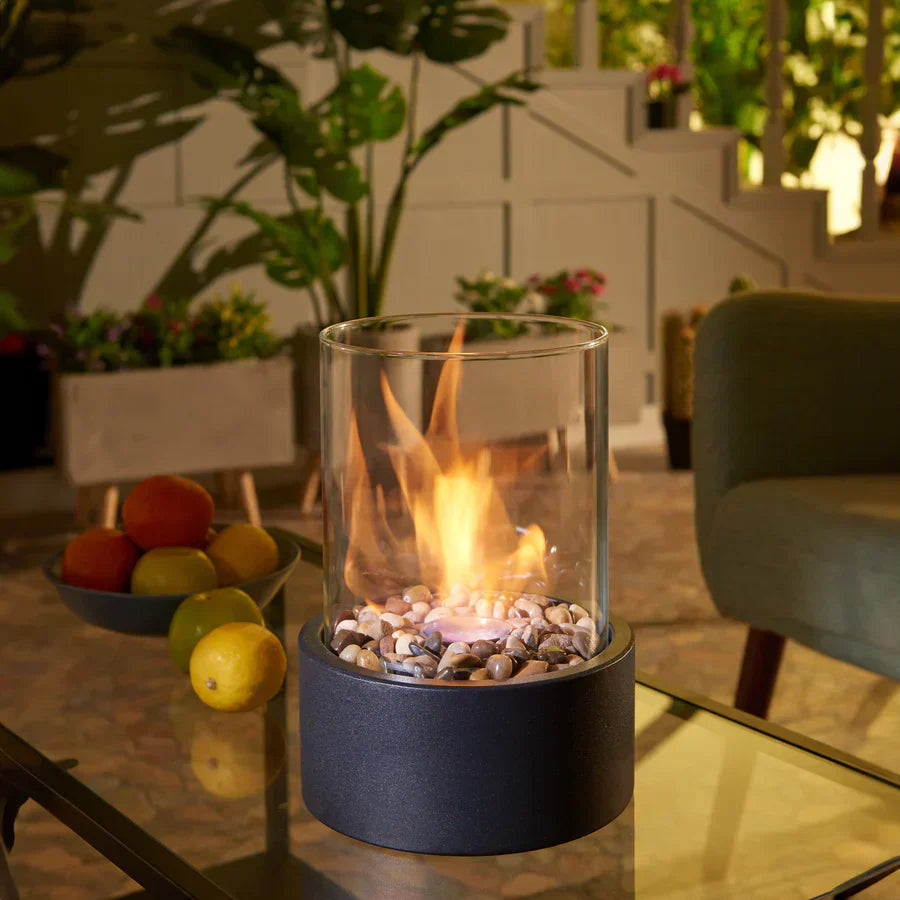 Luna Stijlvolle Bio-Ethanol Tafelkachel - Warmte En Sfeer