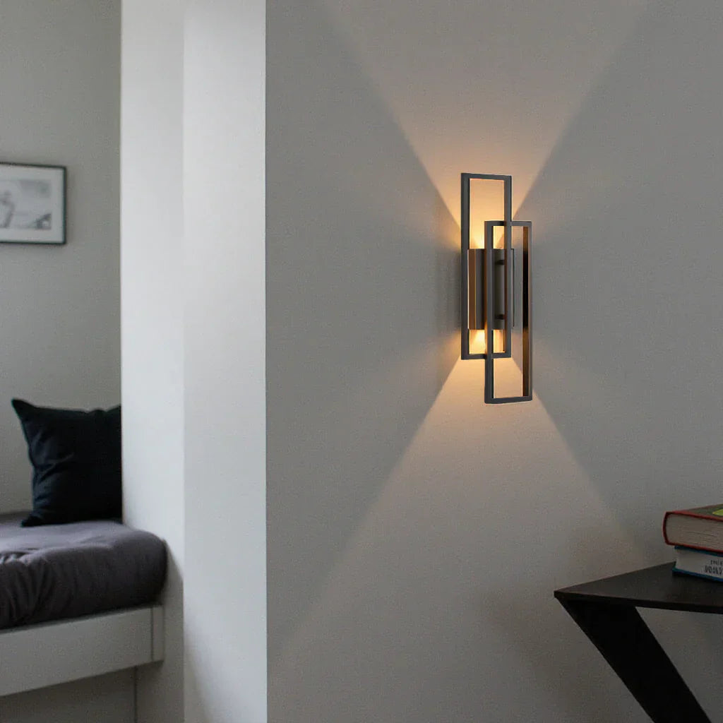 Ocireon - Rechthoekige Geometrische LED Wandlamp